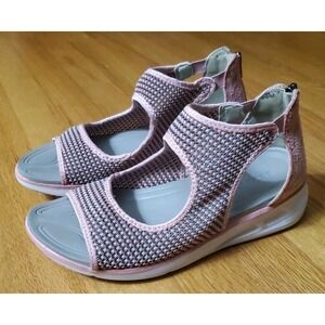 JBU Sport by Jambu Margot Pink Blush Mesh Snake Sandals Size 7.5 Style B2MRT69